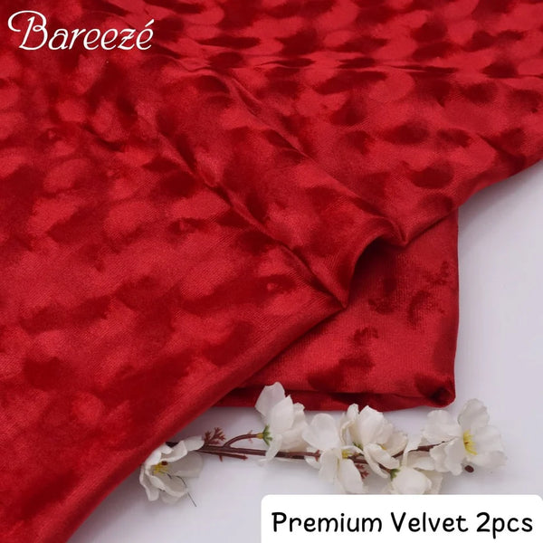 Premium Bareeze Velvet 2-Piece Unstiched