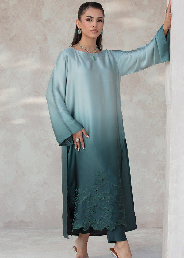 DIGITAL PRINT 3PC SILK UNSTITCHED SUIT 22