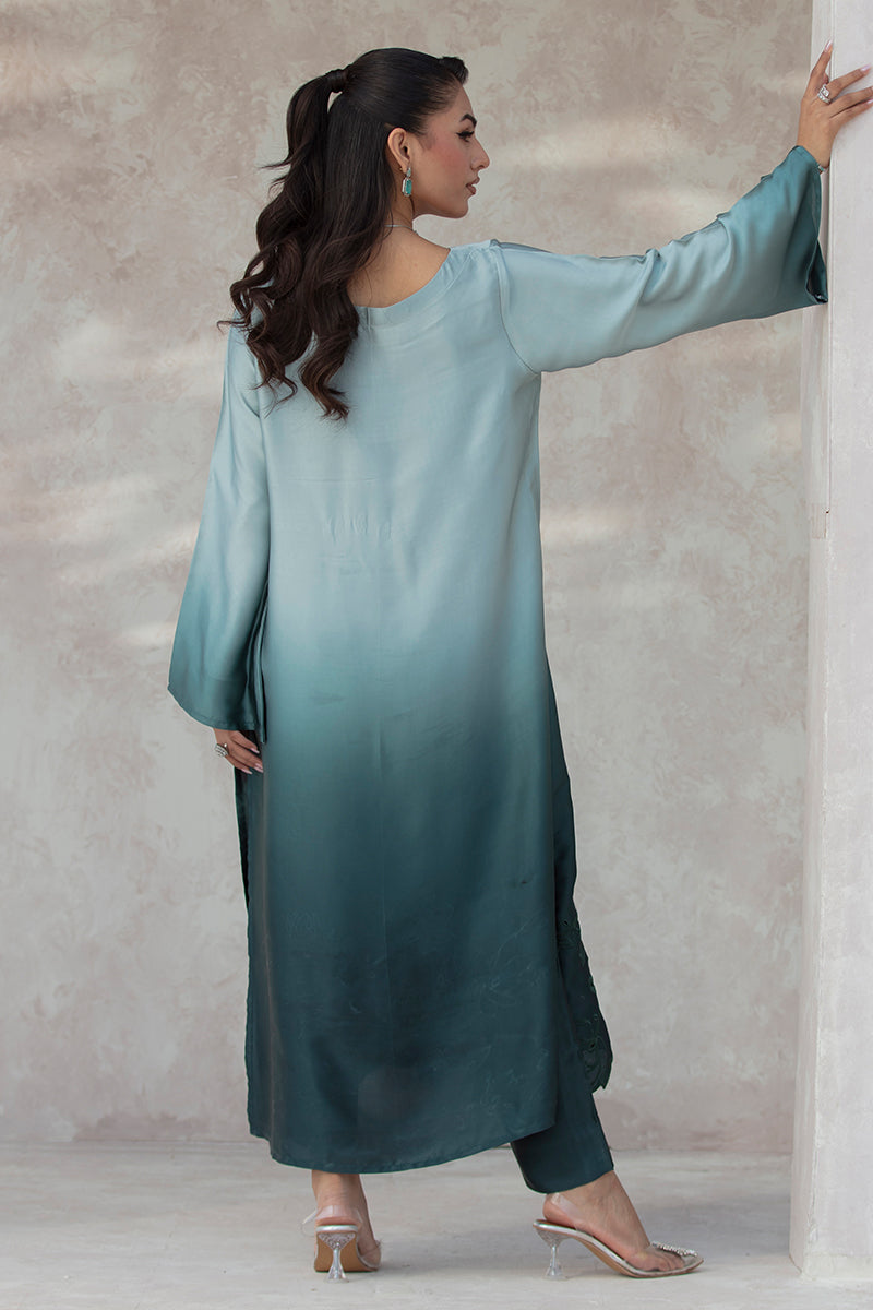 DIGITAL PRINT 3PC SILK UNSTITCHED SUIT 22