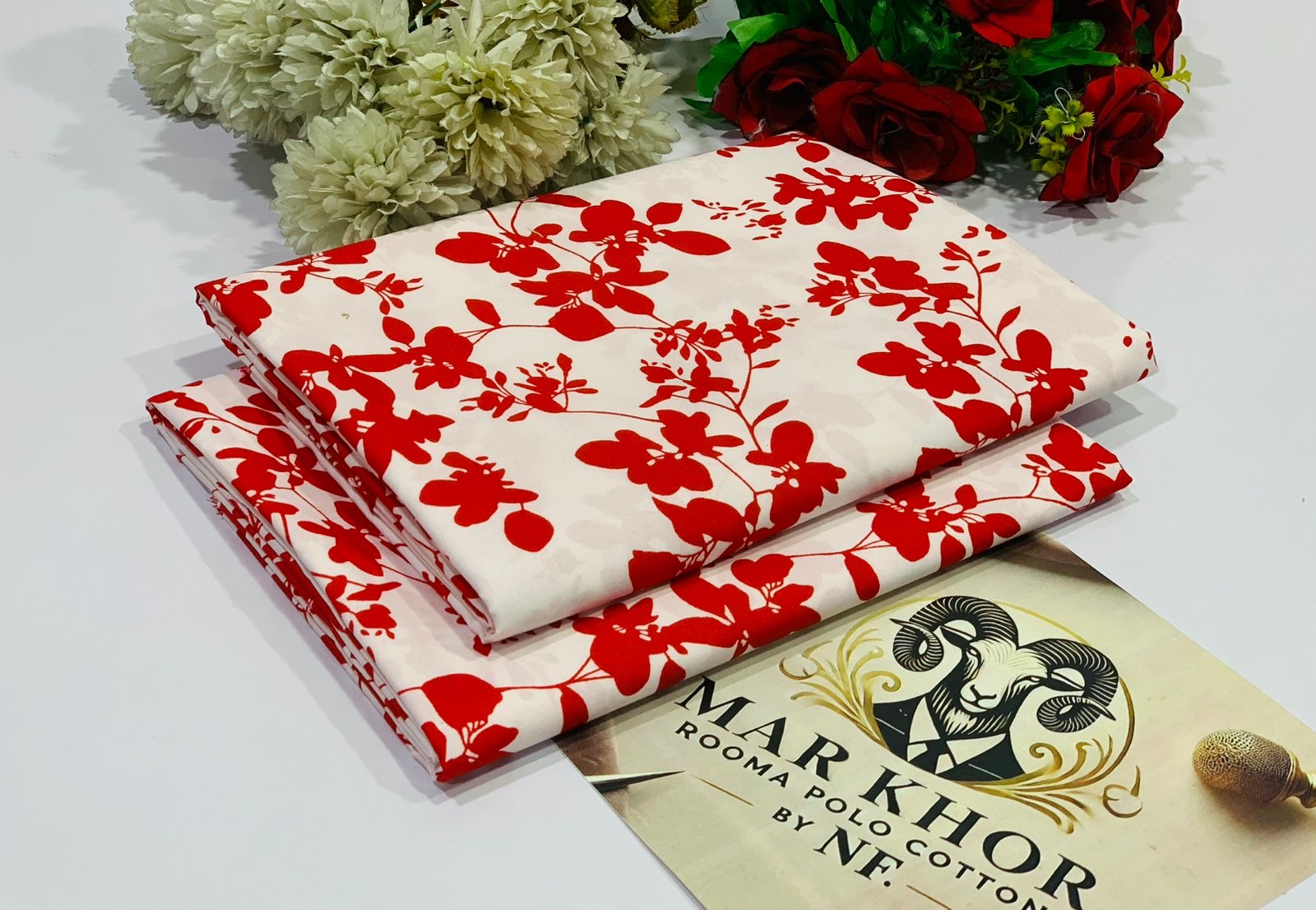 Floral Print 2-Pcs Cotton