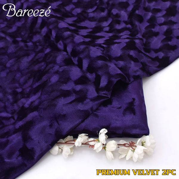 Premium Bareeze Velvet 2-Piece Unstiched
