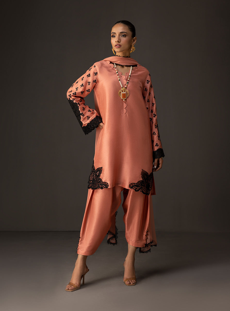 DIGITAL PRINT 3PC SILK UNSTITCHED SUIT 05