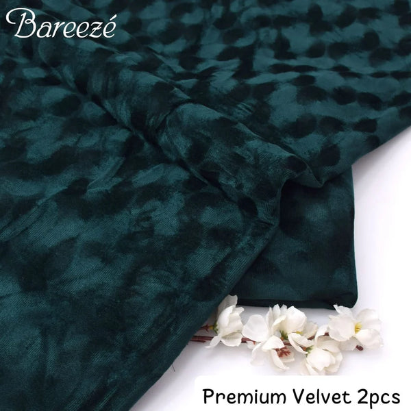 Premium Bareeze Velvet 2-Piece Unstiched