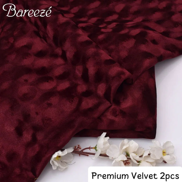 Premium Bareeze Velvet 2-Piece Unstiched