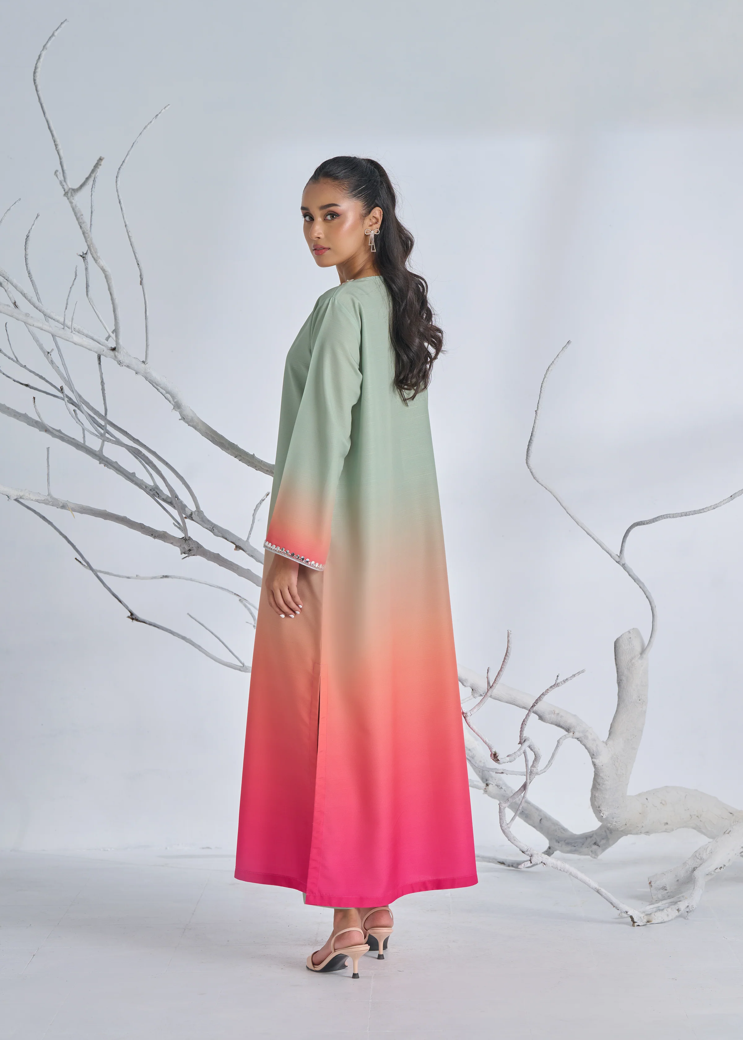 DIGITAL PRINT 3PC SILK UNSTITCHED SUIT 23