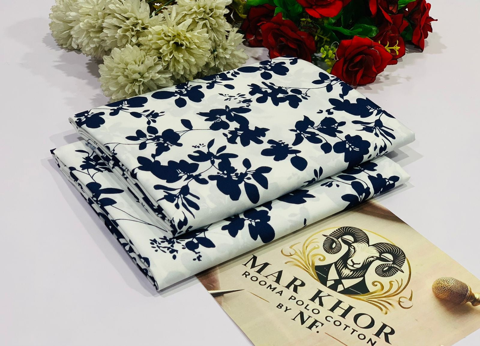Floral Print 2-Pcs Cotton