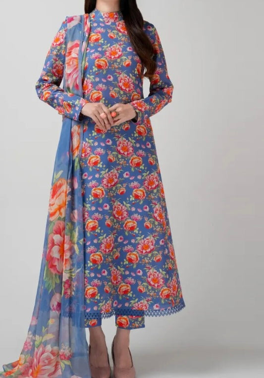 Bareeze Printed Lawn