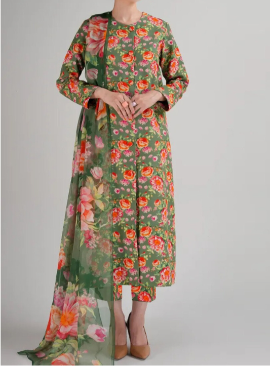 Bareeze Printed Lawn