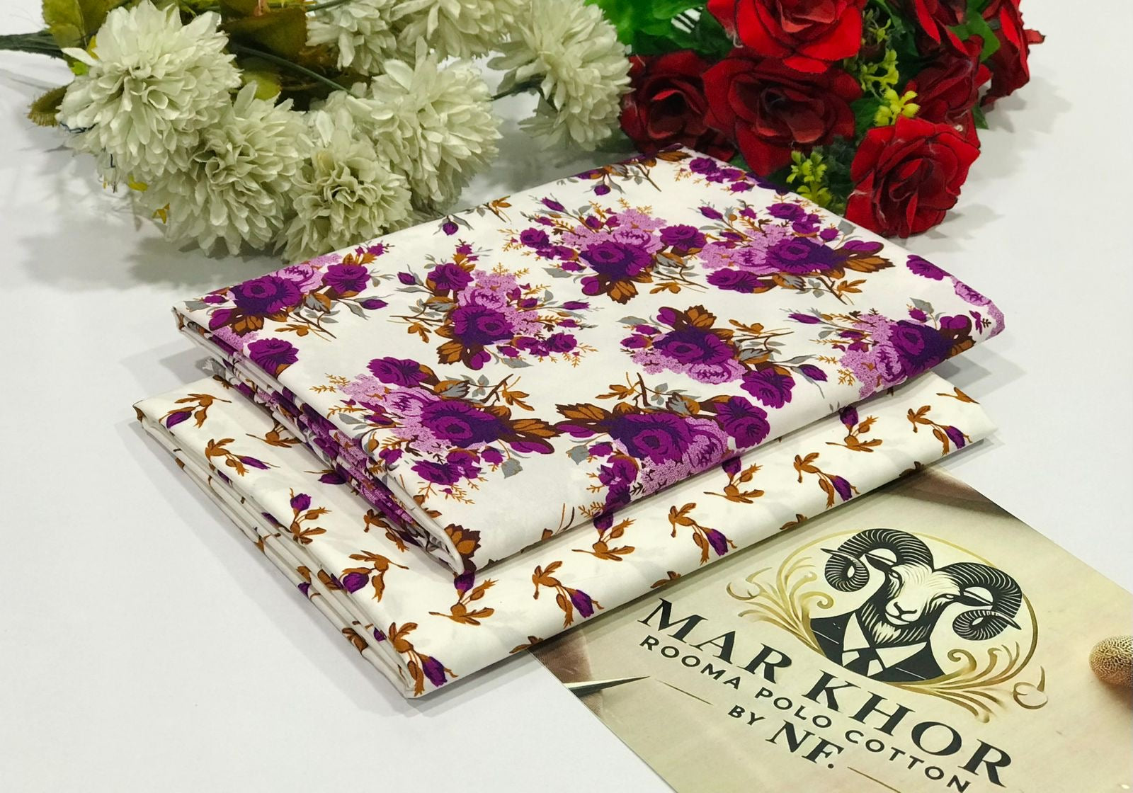 Floral Print 2-Pcs Cotton