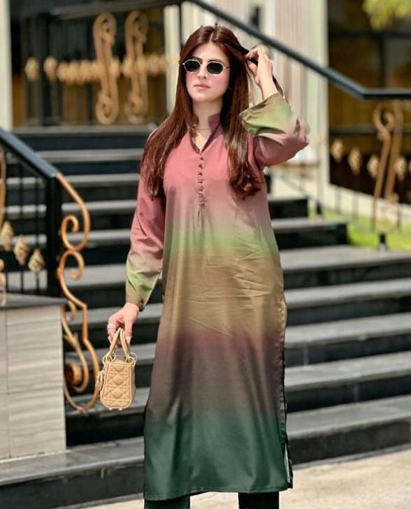 DIGITAL PRINT 3PC SILK UNSTITCHED SUIT 26