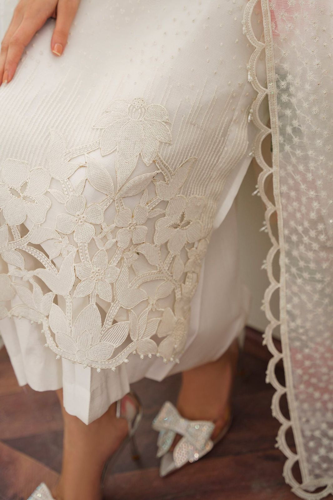 Baroque Organza Luxury Festive Article BQ-68-2
