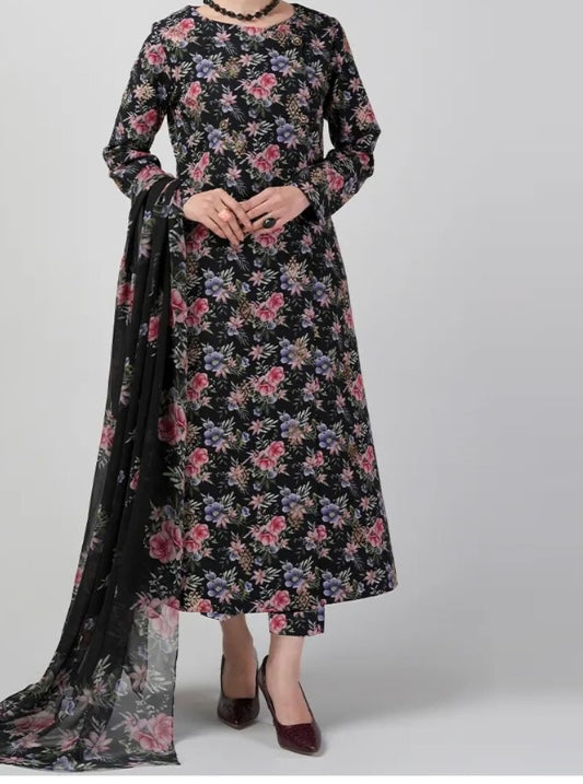 Bareeze Printed Lawn