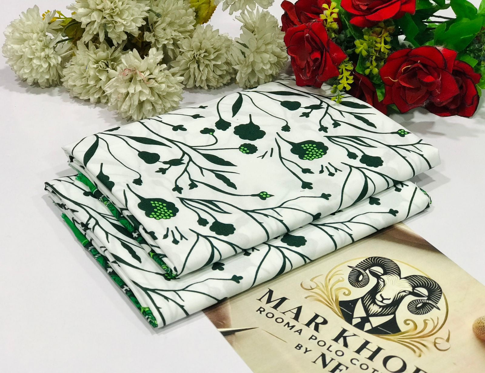 Floral Print 2-Pcs Cotton